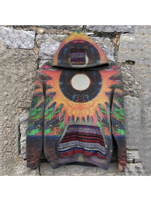 Men's sun pattern sweatshirt HE1007-01-03