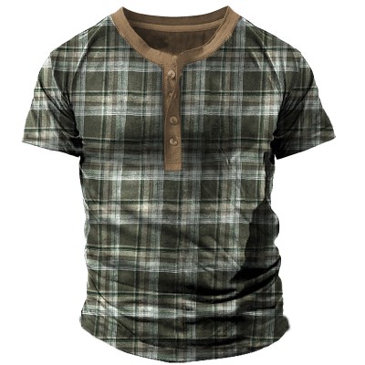 Casual short sleeve men's T-shirt  HE1113-01-03