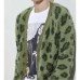 Men's Vintage Leopard V-Neck Single-Breasted Cardigan 03568715Y Men's Vintage Leopard V-Neck Single-Breasted Cardigan 03568715Y