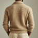 Men's Retro Casual Knitted Lapel Sweater Cardigan MTA2284I2TO