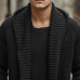 Men's Autumn And Winter Fashion Solid Color Cotton Yarn Knitted Long Hooded Cardigan MTA2378I9P Men's Autumn And Winter Fashion Solid Color Cotton Yarn Knitted Long Hooded Cardigan MTA2378I9P